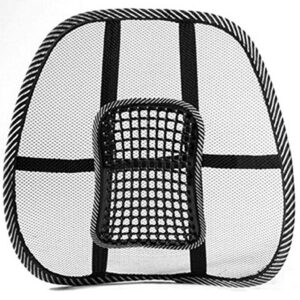 Auto E-Shopping Acupuncture Acupressure Car Back Rest Cushion Seat Lumber Support Multipurpose for all Cars Chairs One Piece