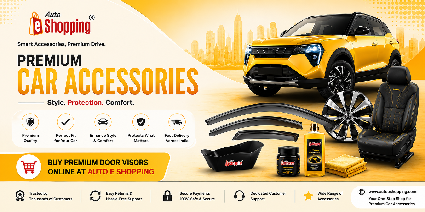 Carens Clavis Premium Car Accessories by Auto E-Shopping