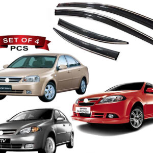 Auto E-Shopping Chromeline Door visor for Chevrolet Optra J200 J200 Facelift MEDM 2004-2013 Set of 4 Pieces