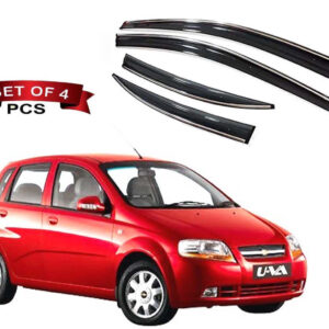 Auto E-Shopping Chromeline Door visor for Chevrolet UVA Set of 4 Pieces
