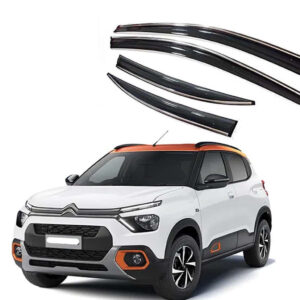 Auto E-Shopping Chromeline Door visor for Citr oen C3 Set of 4 Pieces