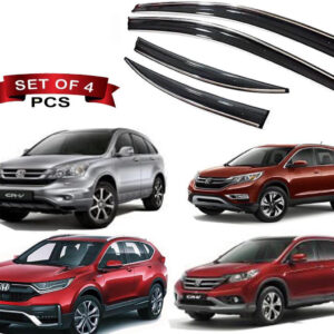 Auto E-Shopping Chromeline Door visor for Honda CRV Old 2013 - 2018 Models Set of 4 Pieces