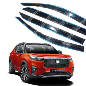 Auto E-Shopping Chromeline Door visor for Elevate Set of 4 Pieces