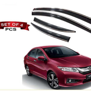 Auto E-Shopping Chromeline Door visor for Honda City I-Dtec Set of 4 Pieces
