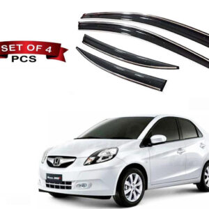 Auto E-Shopping Chromeline Door visor for Honda City I-Vtec Model 2008 onwards Set of 4 Pieces