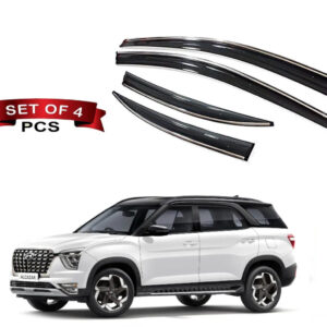 Auto E-Shopping Chromeline Door visor for Alcazar Set of 4 Pieces