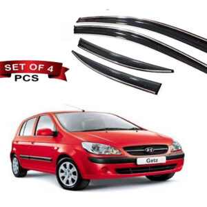 Auto E-Shopping Chromeline Door visor for Getz Model 2002 onwards Set of 4 Pieces