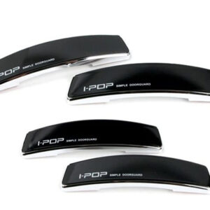 Auto E-Shopping IPOP Car Door Guard Edge Protector Black Color Universal For All Cars 4 Pieces