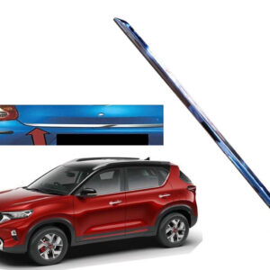 ABS Plastic Chrome Finish Car Diggi Garnish Silver Dicky Patti Compatible for KIA Sonet