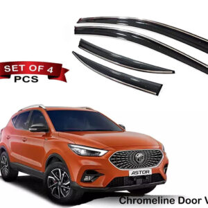 Auto E-Shopping Chromeline Door visor for MG Astor All Models Set of 4 Pieces