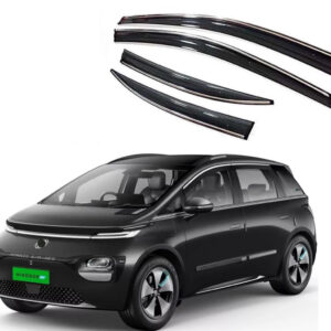 Auto E-Shopping Chromeline Door visor for Windsor Set of 6 Pieces