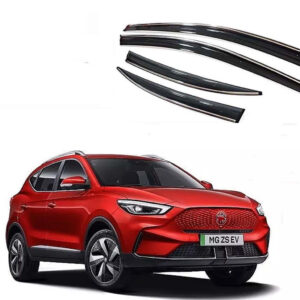 Auto E-Shopping Chromeline Door visor for ZS EV Electric Set of 4 Pieces