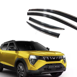 Auto E-Shopping Chromeline Door visor for Mahindra 3XO Set of 4 Pieces