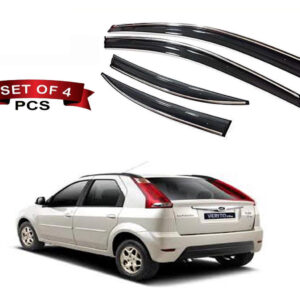 Auto E-Shopping Chromeline Door visor for Mahindra Verito Set of 4 Pieces