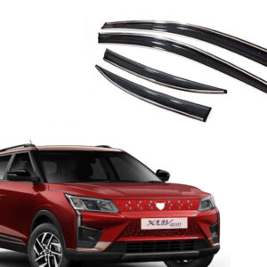 Auto E-Shopping Chromeline Door visor for Mahindra XUV 400 Set of 4 Pieces