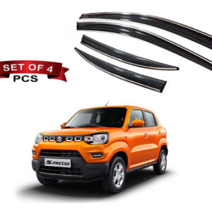 Auto E-Shopping Chromeline Door visor for Maruti SPresso Set of 4 Pieces
