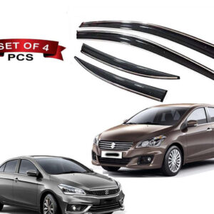 Auto E-Shopping Chromeline Door visor for Maruti Ciaz Set of 4 Pieces