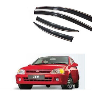 Auto E-Shopping Chromeline Door visor for Maruti Zen Set of 4 Pieces