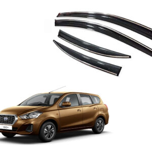 Auto E-Shopping Chromeline Door visor for Nissan Datsun Plus Set of 4 Pieces