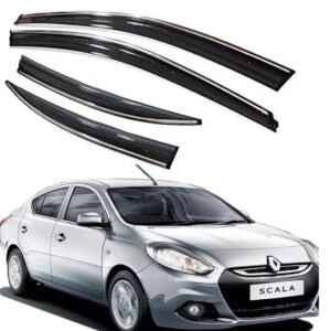Auto E-Shopping Chromeline Door visor for Scala Set of 4 Pieces