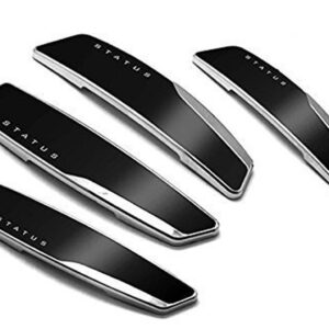 Auto E-Shopping Status Car Door Guard Edge Protector Black Color Universal For All Cars 4 Pieces