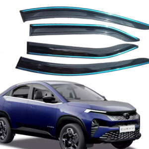 Auto E-Shopping Chromeline Door visor for Curvv Set of 4 Pieces