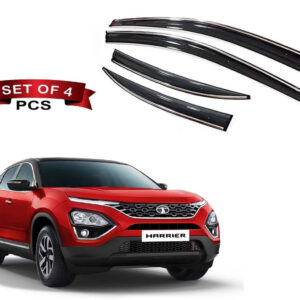 Auto E-Shopping Chromeline Door visor for Tata Harriar Set of 4 Pieces