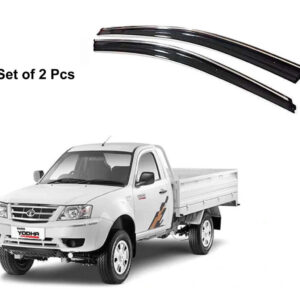 Auto E-Shopping Chromeline Door visor for Tata Yodha Set of 2 Pieces