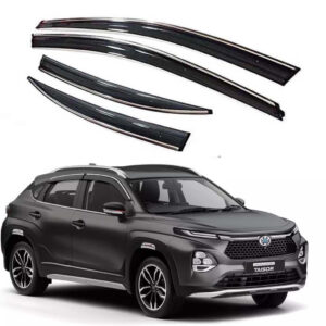 Auto E-Shopping Chromeline Door visor for Taisor Set of 4 Pieces