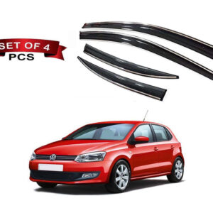 Auto E-Shopping Chromeline Door visor for Volkswagon Polo Set of 4 Pieces