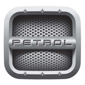 Auto E-Shopping Car Tank Petrol Sticker Sign Rectangle Shape Vinyle Universal Size 5" x 5.3"