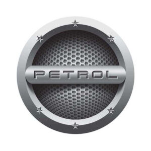 Auto E-Shopping Car Tank Petrol Sticker Sign Round Shape Vinyle Universal Size 5" x 5"