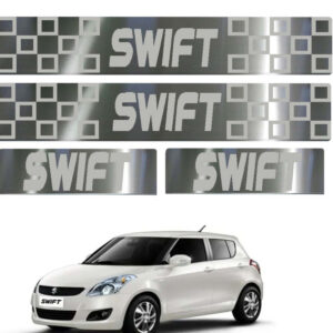 Auto E-Shopping Door Guard steel sill Foot Step for Swift Old Set of 4 Piece
