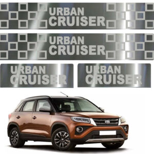 Auto E-Shopping Door Guard steel sill Foot Step for Urban Cruiser Set of 4 Piece