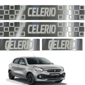 Auto E-Shopping Door Guard steel sill Foot Step for Celerio 2021 Set of 4 Piece