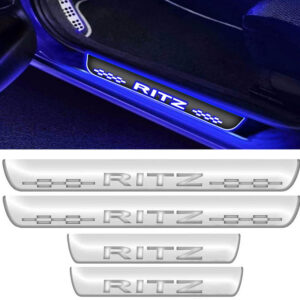 Auto E-Shopping LED Foot Step Door Guard for Ritz Set of 4 Piece