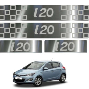 Auto E-Shopping Door Guard steel sill Foot Step for I20 Old Set of 4 Piece