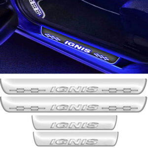 Auto E-Shopping LED Foot Step Door Guard for Ignis Set of 4 Piece