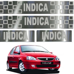 Auto E-Shopping Door Guard steel sill Foot Step for Indica Set of 4 Piece