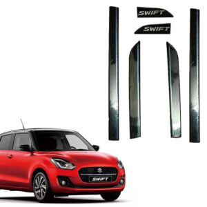 Auto E-Shopping Car Door Side Beading Moulding for Maruti Swift Set of 4 Pieces