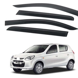 Alto 800 Door Visor Premium Sun Rain Visor Wind Deflector for Alto 800 Set of 4 Pieces