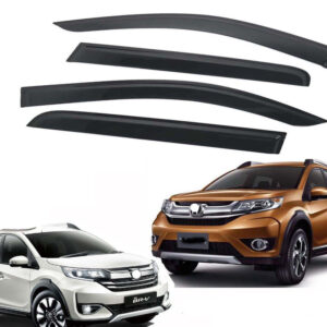 BRV Door Visor Premium Sun Rain Visor Wind Deflector for BRV Set of 4 Pieces