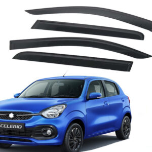 Celerio New Door Visor Premium Sun Rain Visor Wind Deflector for Celerio New Set of 4 Pieces