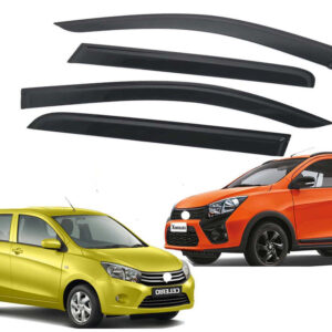 Celerio Old Door Visor Premium Sun Rain Visor Wind Deflector for Celerio Old Set of 4 Pieces