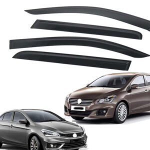 Ciaz Door Visor Premium Sun Rain Visor Wind Deflector for Ciaz Set of 4 Pieces