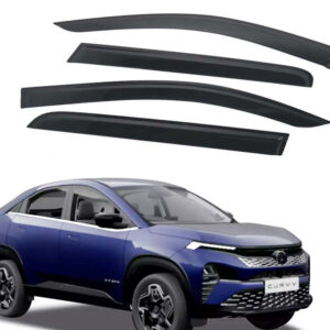 Curvv Door Visor Premium Sun Rain Visor Wind Deflector for Curvv Set of 4 Pieces