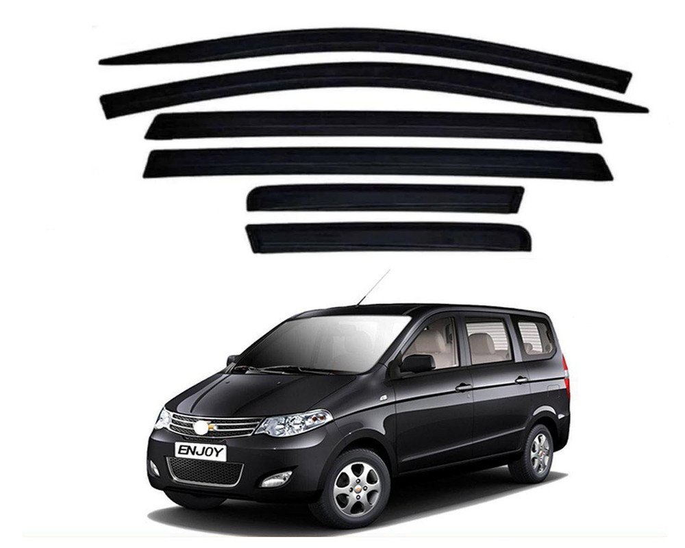 Enjoy Door Visor Premium Sun Rain Visor Wind Deflector for Enjoy Set of 6 Pieces