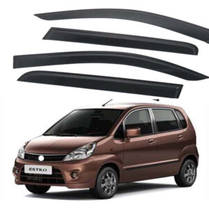Zen Estilo Door Visor Premium Sun Rain Visor Wind Deflector for Zen Estilo Set of 4 Pieces