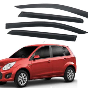 Figo Door Visor Premium Sun Rain Visor Wind Deflector for Figo Set of 4 Pieces