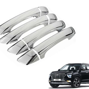 Hyundai Creta 2020 Onward Car Handle Latch Cover Scratch Guard | Set of 4 Pieces